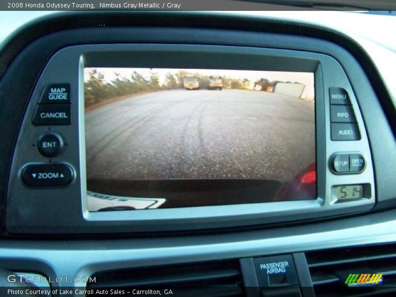 Nimbus Gray Metallic / Gray 2008 Honda Odyssey Touring