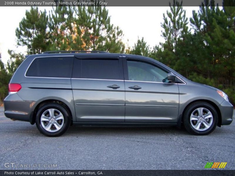 Nimbus Gray Metallic / Gray 2008 Honda Odyssey Touring