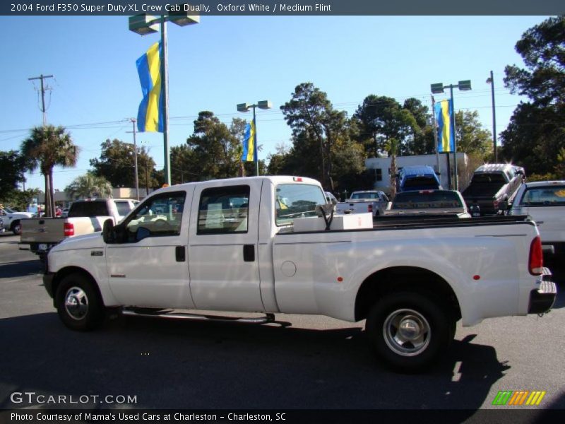 Oxford White / Medium Flint 2004 Ford F350 Super Duty XL Crew Cab Dually