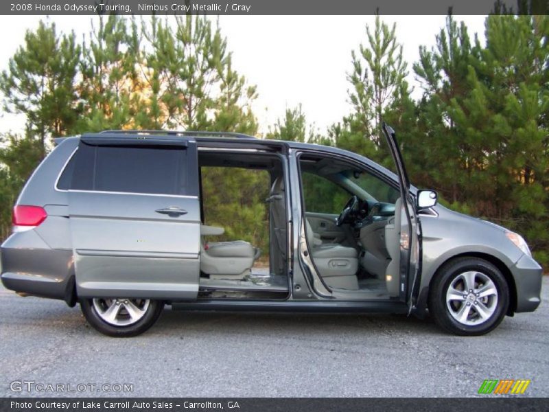 Nimbus Gray Metallic / Gray 2008 Honda Odyssey Touring