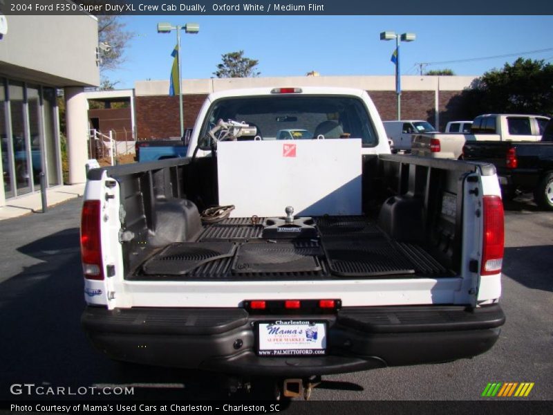 Oxford White / Medium Flint 2004 Ford F350 Super Duty XL Crew Cab Dually