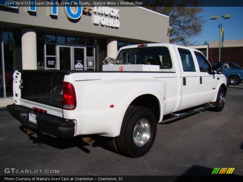Oxford White / Medium Flint 2004 Ford F350 Super Duty XL Crew Cab Dually