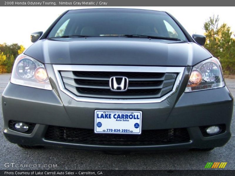 Nimbus Gray Metallic / Gray 2008 Honda Odyssey Touring