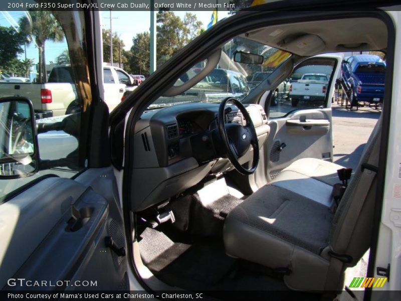 Oxford White / Medium Flint 2004 Ford F350 Super Duty XL Crew Cab Dually