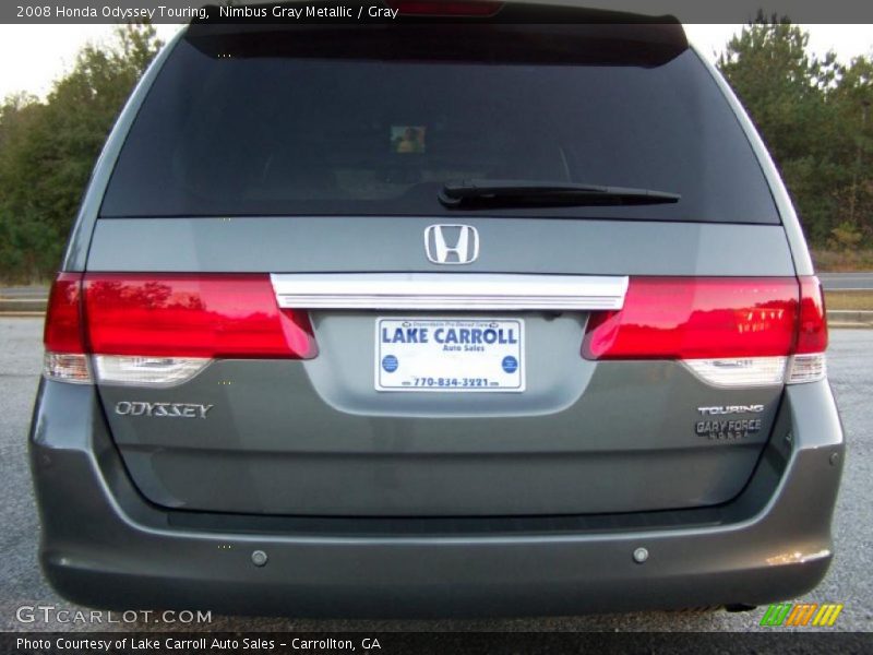 Nimbus Gray Metallic / Gray 2008 Honda Odyssey Touring