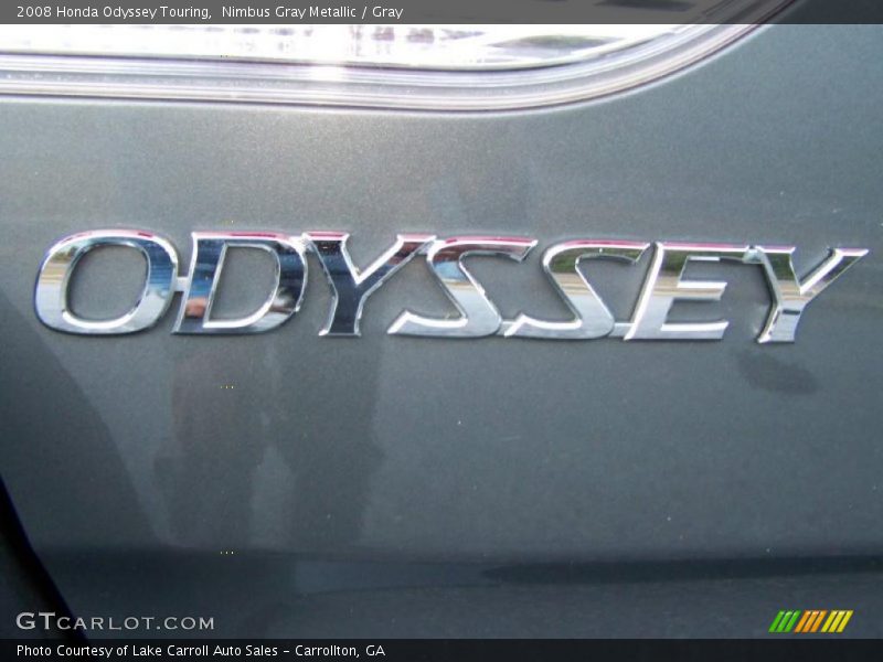 Nimbus Gray Metallic / Gray 2008 Honda Odyssey Touring