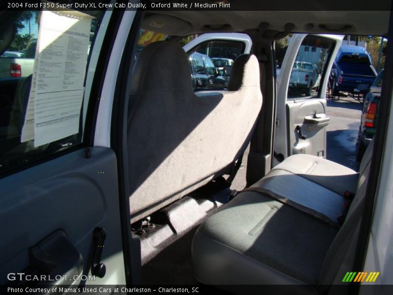 Oxford White / Medium Flint 2004 Ford F350 Super Duty XL Crew Cab Dually