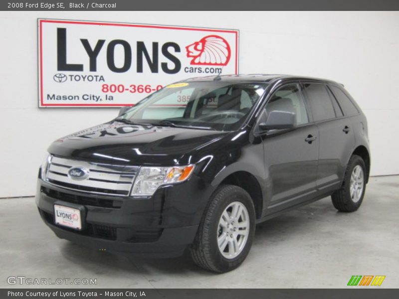 Black / Charcoal 2008 Ford Edge SE