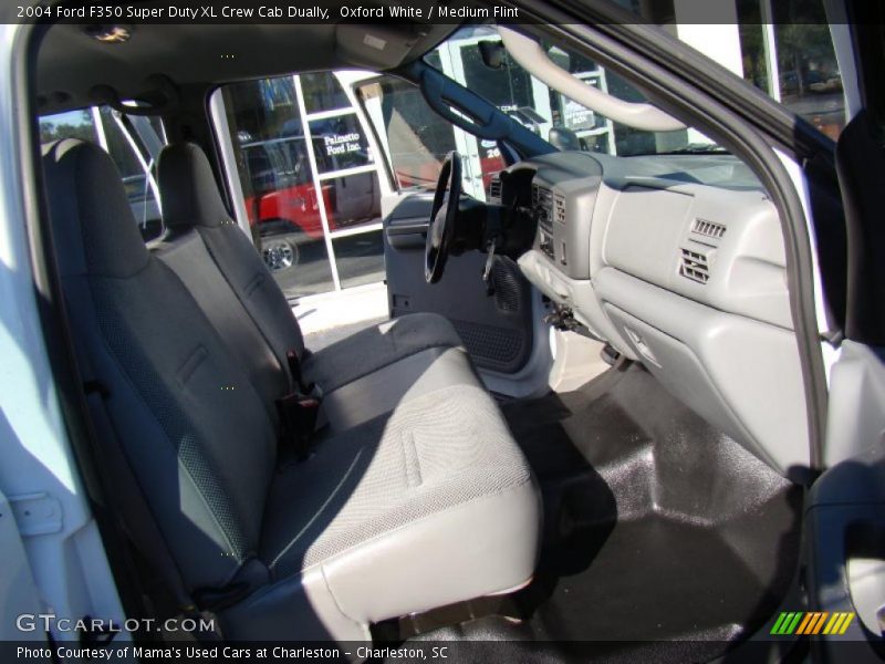 Oxford White / Medium Flint 2004 Ford F350 Super Duty XL Crew Cab Dually