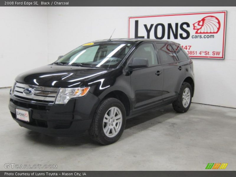Black / Charcoal 2008 Ford Edge SE