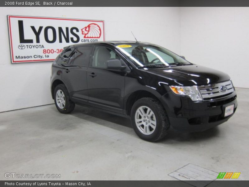 Black / Charcoal 2008 Ford Edge SE