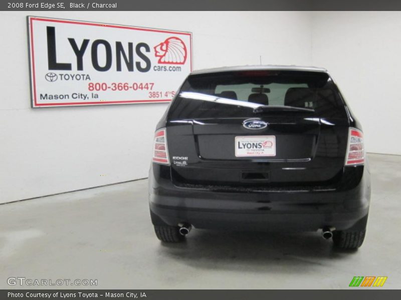 Black / Charcoal 2008 Ford Edge SE