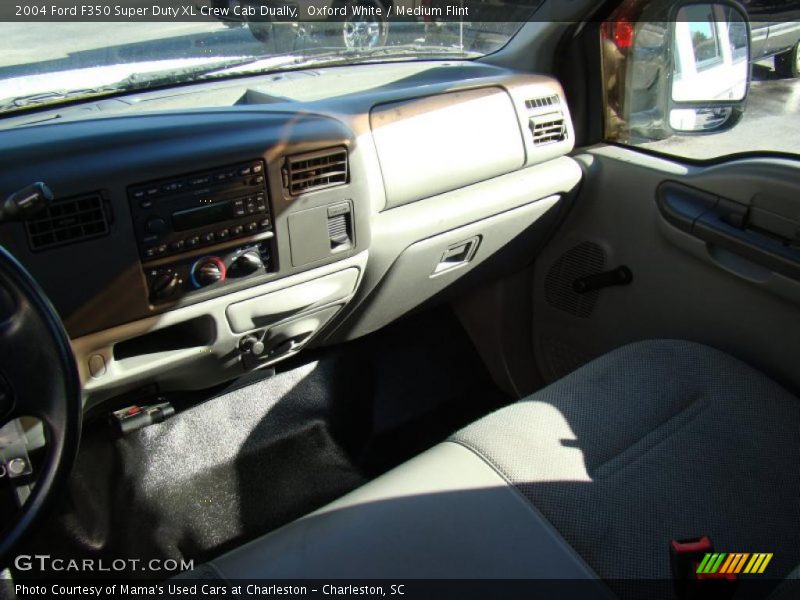 Oxford White / Medium Flint 2004 Ford F350 Super Duty XL Crew Cab Dually