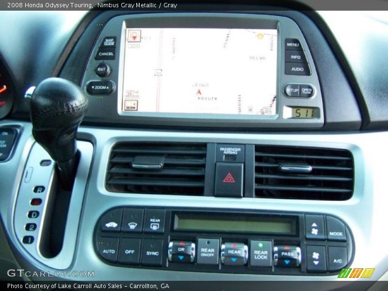 Nimbus Gray Metallic / Gray 2008 Honda Odyssey Touring