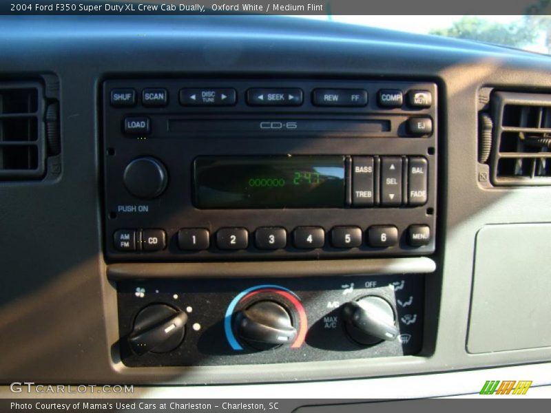 Oxford White / Medium Flint 2004 Ford F350 Super Duty XL Crew Cab Dually