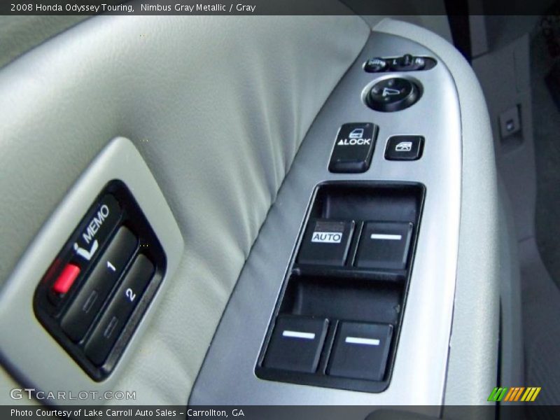 Nimbus Gray Metallic / Gray 2008 Honda Odyssey Touring