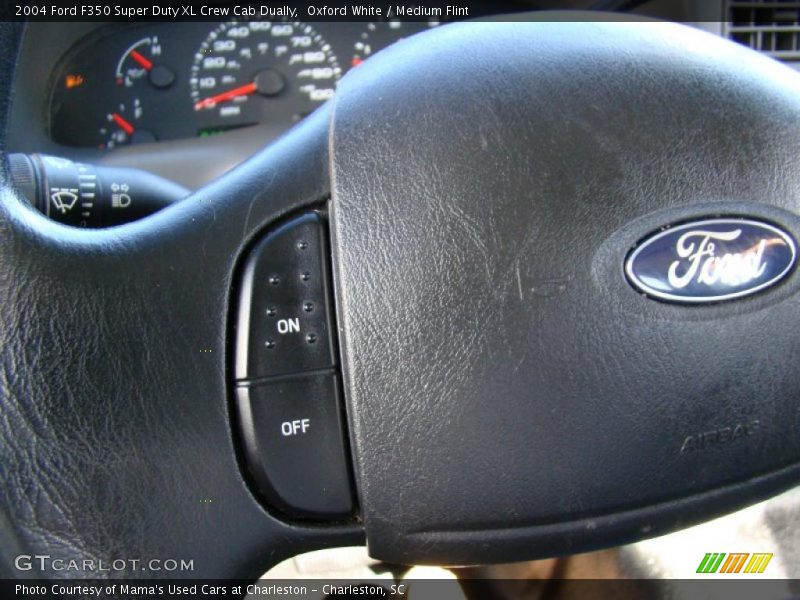 Oxford White / Medium Flint 2004 Ford F350 Super Duty XL Crew Cab Dually
