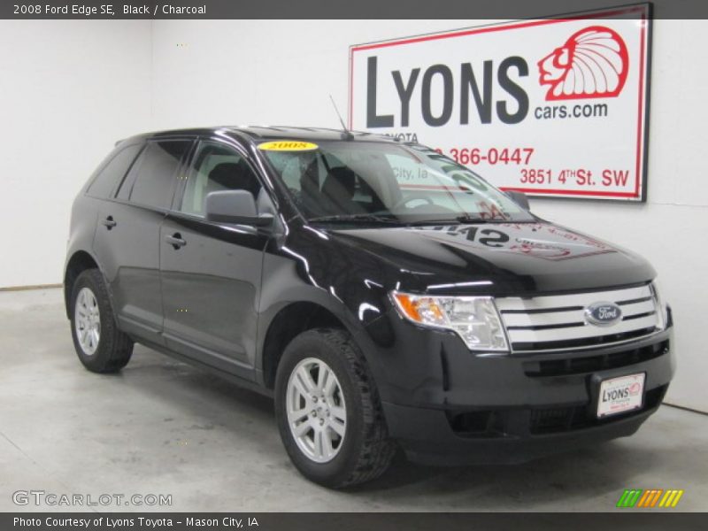 Black / Charcoal 2008 Ford Edge SE
