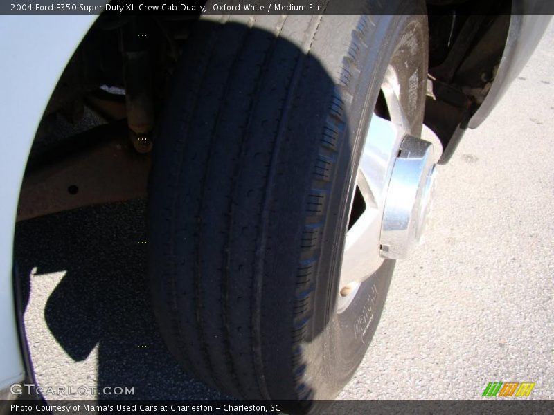 Oxford White / Medium Flint 2004 Ford F350 Super Duty XL Crew Cab Dually