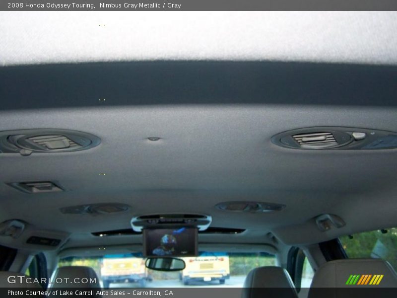 Nimbus Gray Metallic / Gray 2008 Honda Odyssey Touring