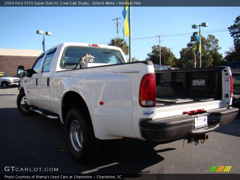 Oxford White / Medium Flint 2004 Ford F350 Super Duty XL Crew Cab Dually