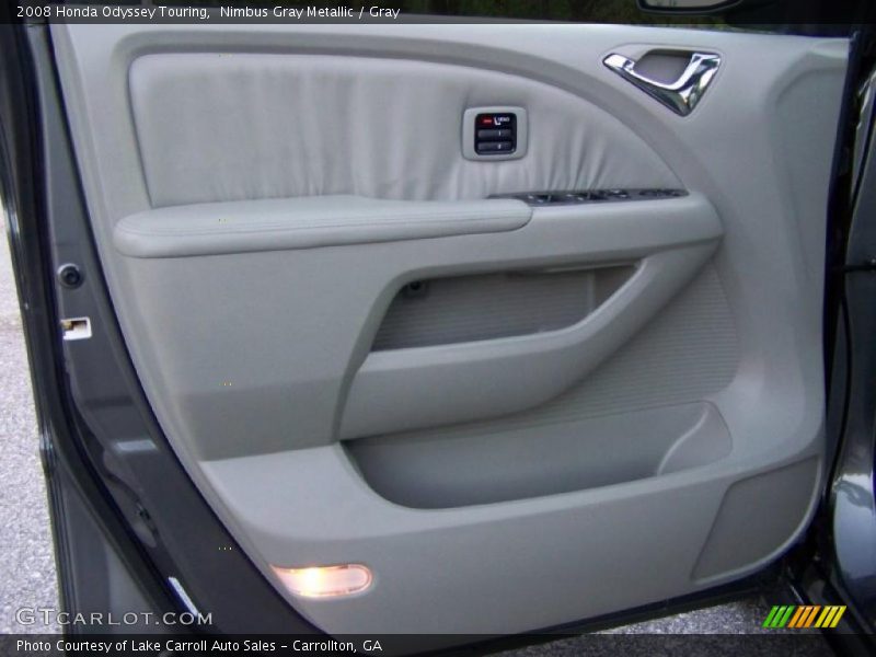 Nimbus Gray Metallic / Gray 2008 Honda Odyssey Touring
