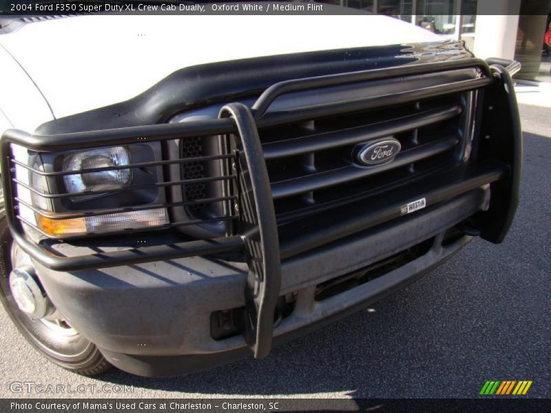 Oxford White / Medium Flint 2004 Ford F350 Super Duty XL Crew Cab Dually