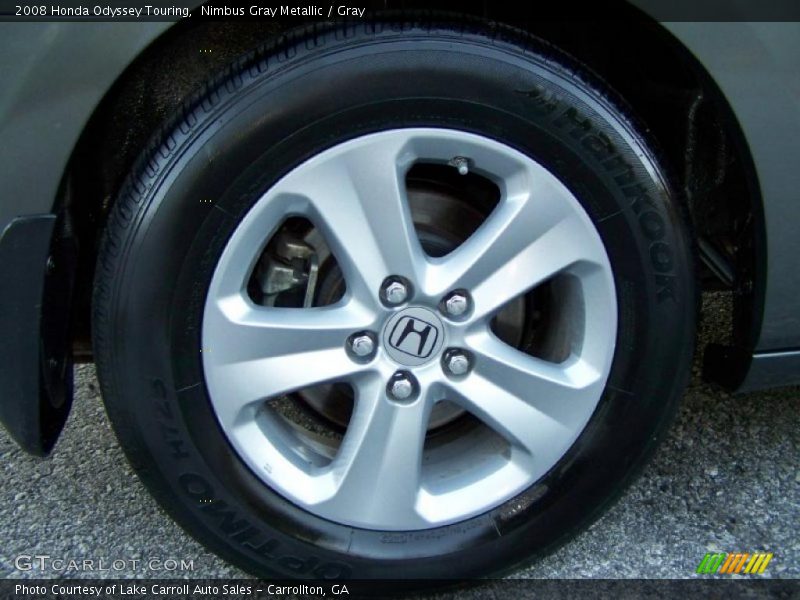 Nimbus Gray Metallic / Gray 2008 Honda Odyssey Touring