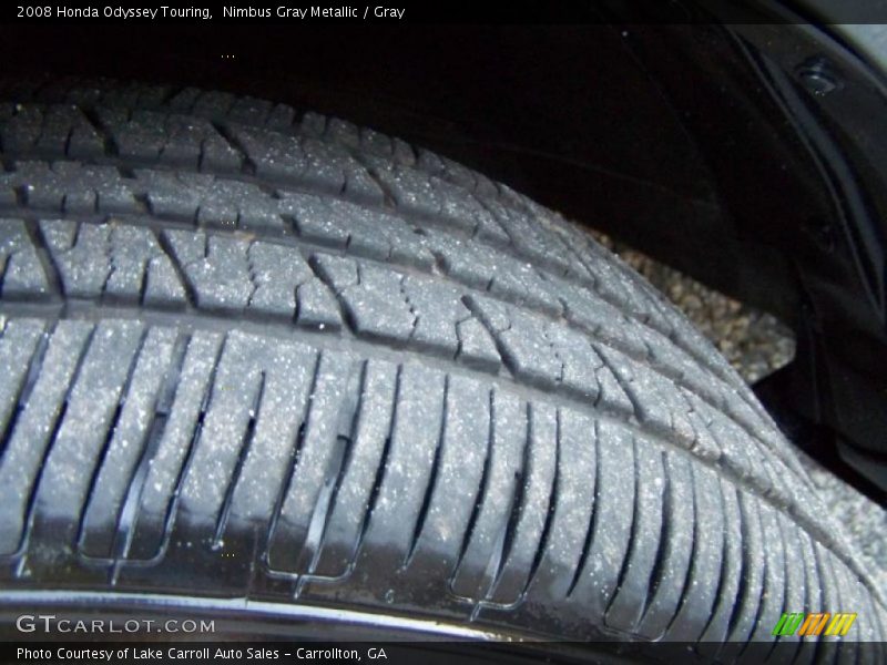 Nimbus Gray Metallic / Gray 2008 Honda Odyssey Touring
