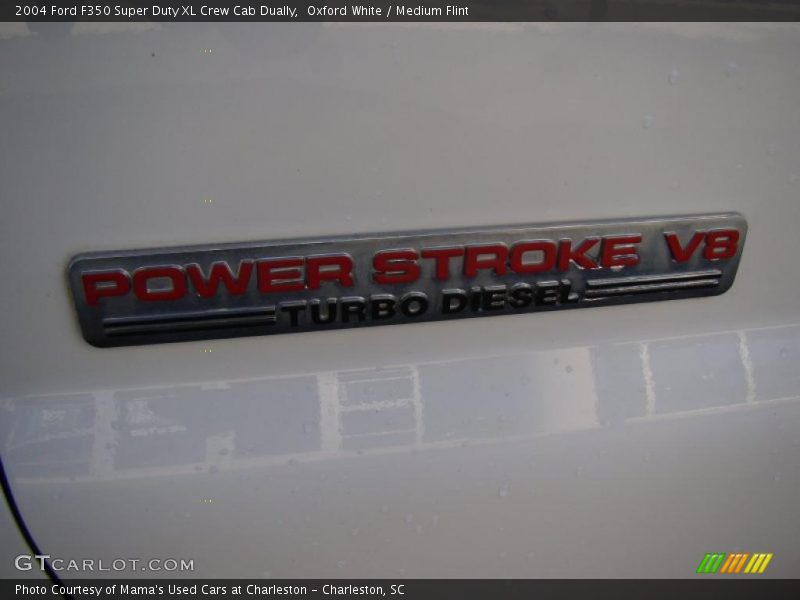 Oxford White / Medium Flint 2004 Ford F350 Super Duty XL Crew Cab Dually