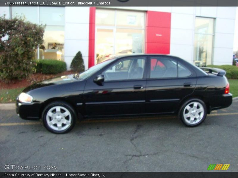 Blackout / Charcoal 2006 Nissan Sentra 1.8 S Special Edition