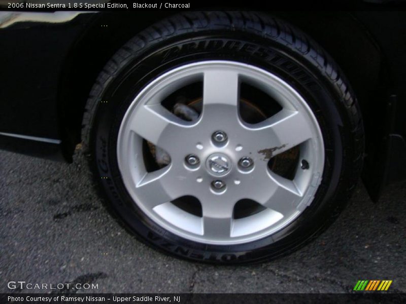 Blackout / Charcoal 2006 Nissan Sentra 1.8 S Special Edition