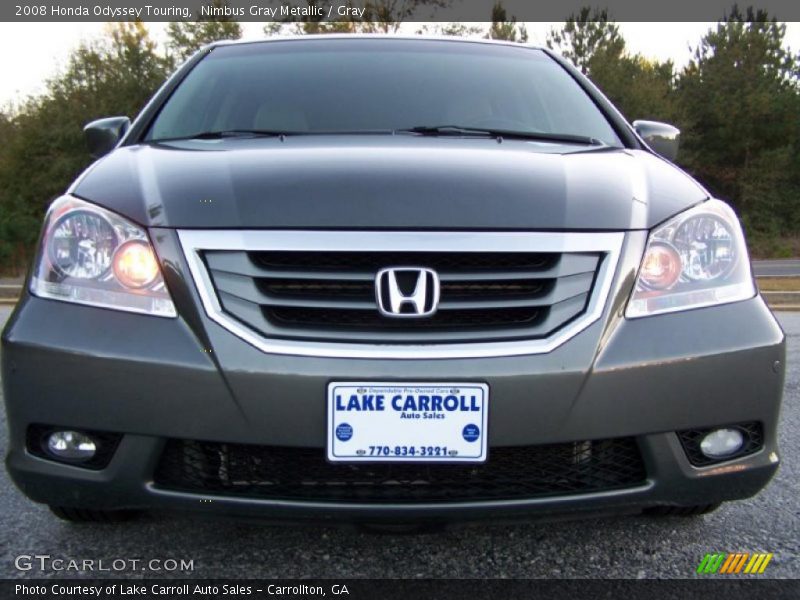 Nimbus Gray Metallic / Gray 2008 Honda Odyssey Touring