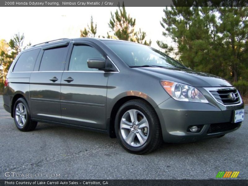 Nimbus Gray Metallic / Gray 2008 Honda Odyssey Touring