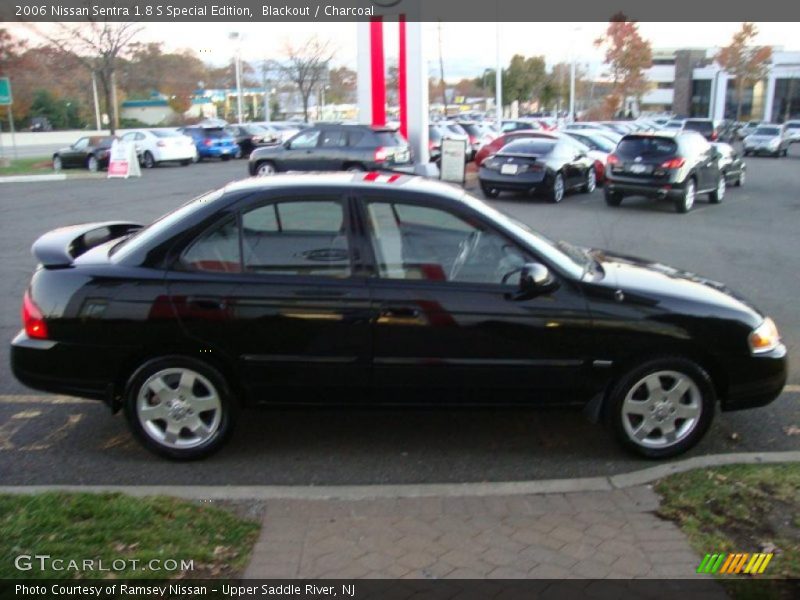 Blackout / Charcoal 2006 Nissan Sentra 1.8 S Special Edition
