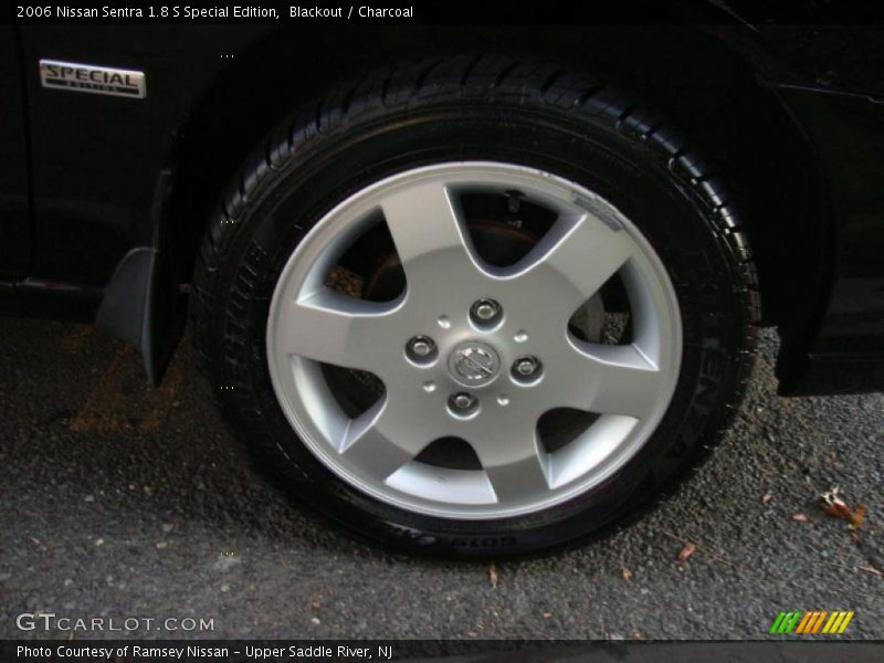 Blackout / Charcoal 2006 Nissan Sentra 1.8 S Special Edition