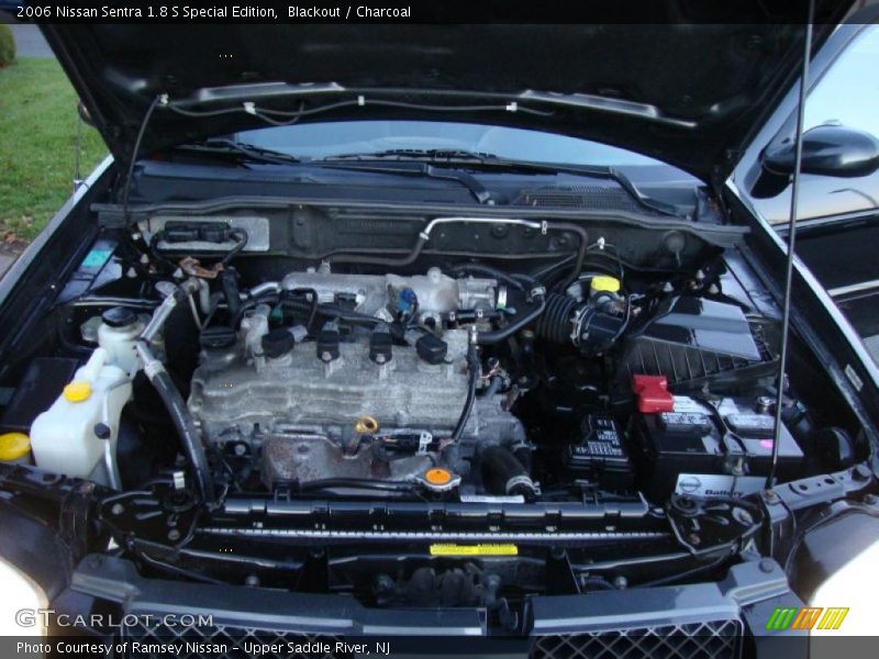 Blackout / Charcoal 2006 Nissan Sentra 1.8 S Special Edition
