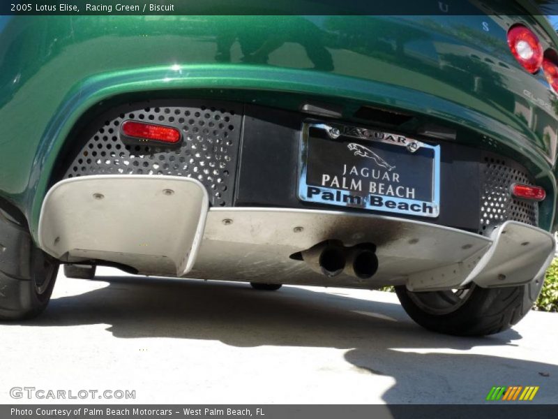 Racing Green / Biscuit 2005 Lotus Elise