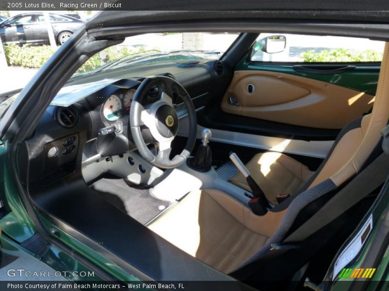 Racing Green / Biscuit 2005 Lotus Elise