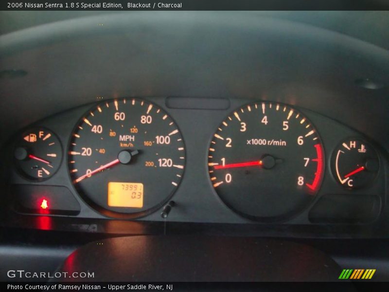 Blackout / Charcoal 2006 Nissan Sentra 1.8 S Special Edition