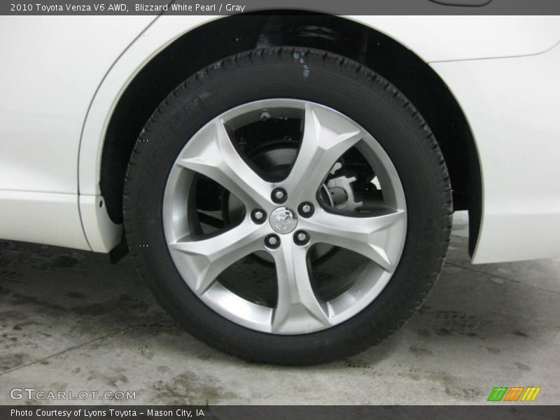  2010 Venza V6 AWD Wheel