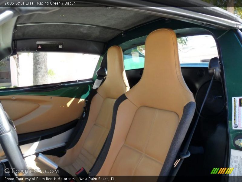 Racing Green / Biscuit 2005 Lotus Elise
