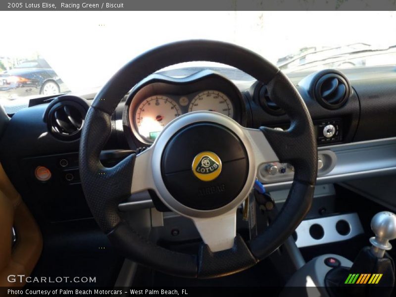 Racing Green / Biscuit 2005 Lotus Elise