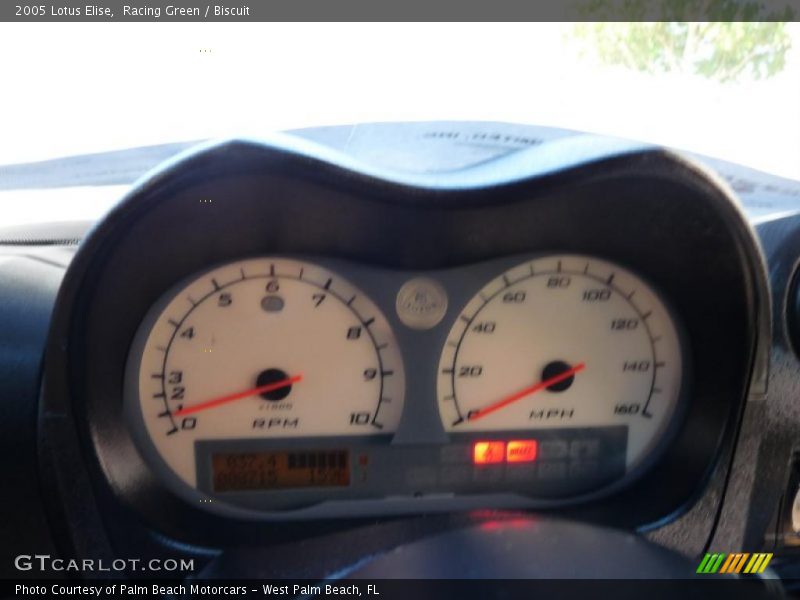 Racing Green / Biscuit 2005 Lotus Elise