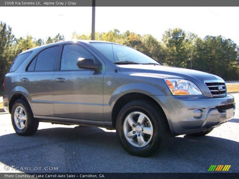 Front 3/4 View of 2008 Sorento LX