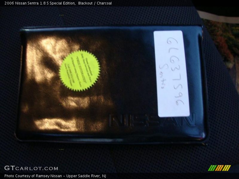 Blackout / Charcoal 2006 Nissan Sentra 1.8 S Special Edition