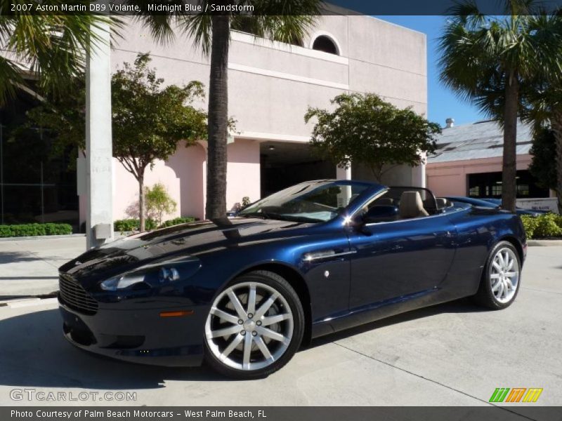 2007 DB9 Volante Midnight Blue