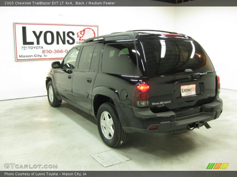 Black / Medium Pewter 2003 Chevrolet TrailBlazer EXT LT 4x4