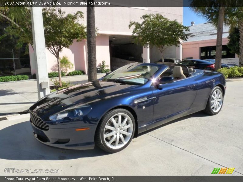 Front 3/4 View of 2007 DB9 Volante