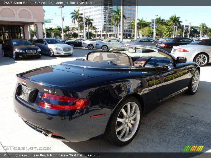 Midnight Blue / Sandstorm 2007 Aston Martin DB9 Volante
